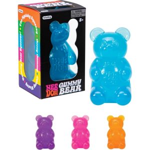 NeeDoh Gummy Bear - Jelly Sensory Toy - 3.5”